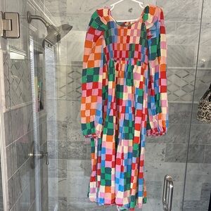 Stella McCartney Multi Colored Smocked Dress